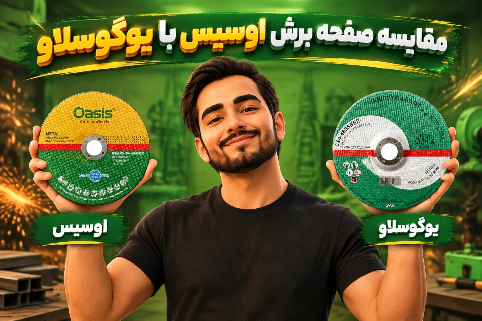 صفحه برش و ساب اوسیس (Oasis) و یوگوسلاوی؛ کدام سنگ فرز ارزش خرید دارد؟