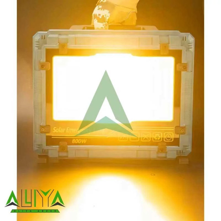 پرژکتور شارژی خورشیدی 800 وات مدل W8121-3