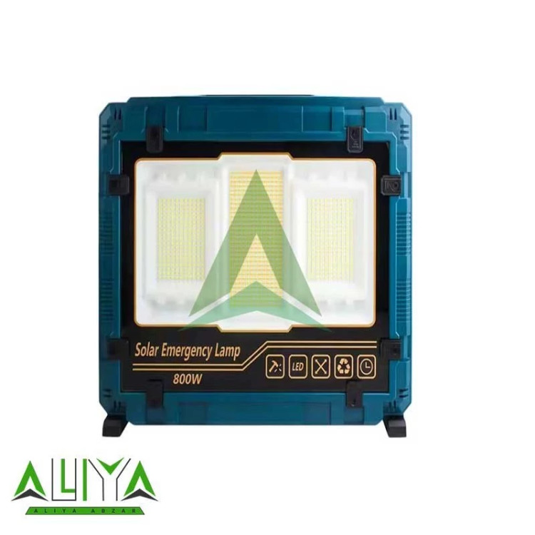 پرژکتور شارژی خورشیدی 800 وات مدل W8121-3