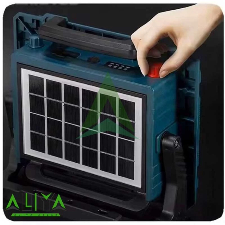پرژکتور شارژی خورشیدی 800 وات مدل W8121-3