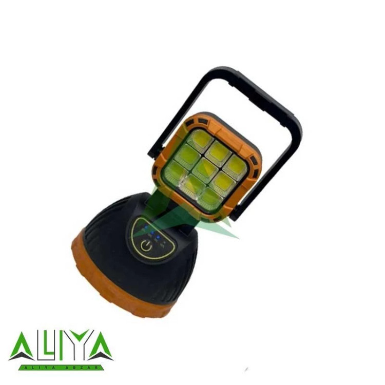 چراغ قوه شارژی خورشیدی مدل Hi Sheen HS - 8033C