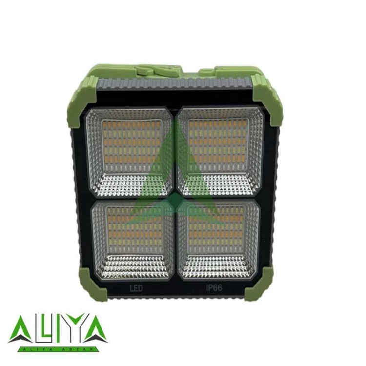پرژکتور شارژی و پاوربانک دار مدل SOLAR JLP-2195