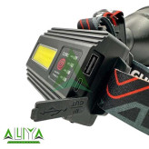 چراغ قوه پیشانی هدلایت شارژی و پاوربانک سیتیکام Citicom CT-LAS201
