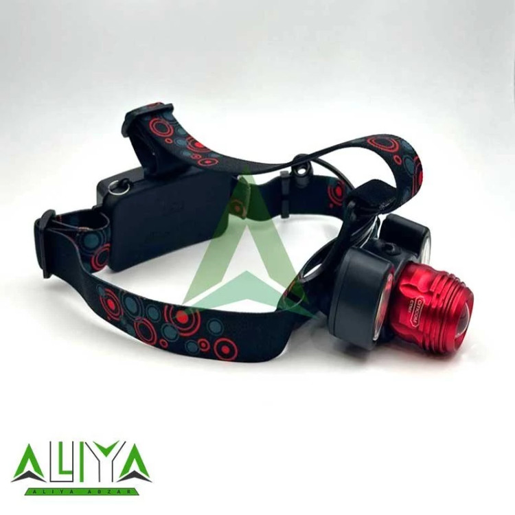 چراغ پیشانی هدلایت شارژی سیتیکام مدل Citicom rotary zoom CT-501