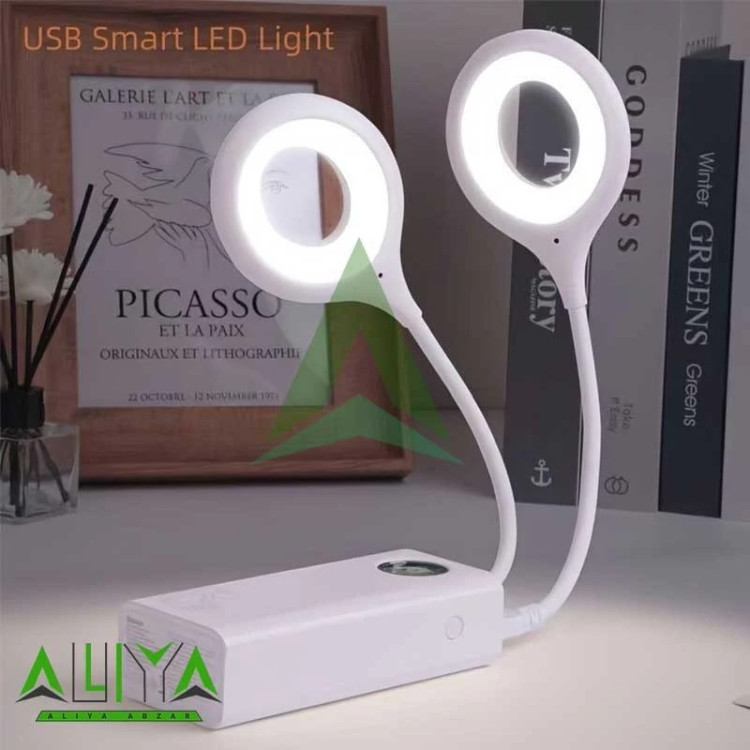 چراغ مطالعه LED یو اس بی مدل usb voice smart light