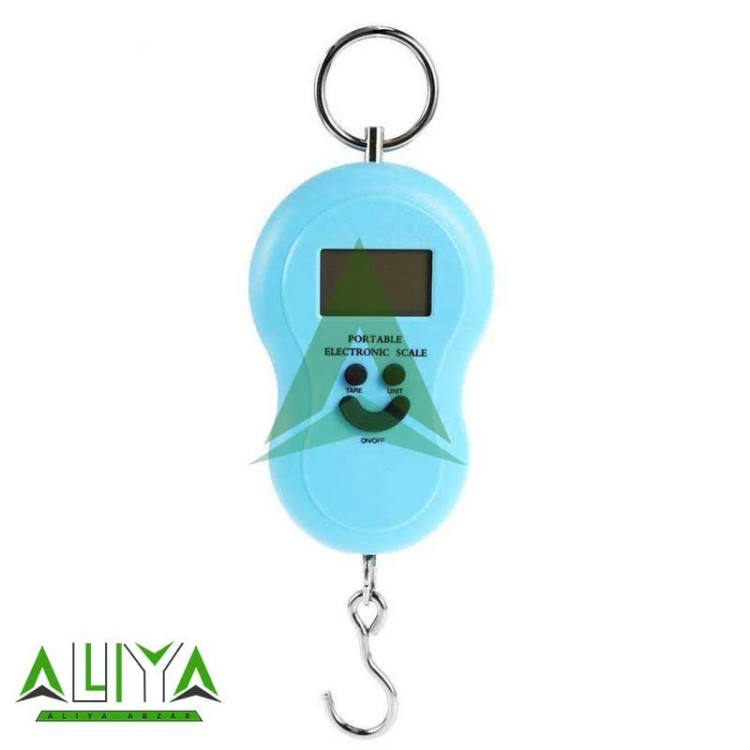 ترازو دیجیتالی گلابی 50 کیلویی دقت 10 گرم مدل ZA50