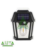 چراغ دیواری خورشیدی تک لامپ مدل HW 999-1W