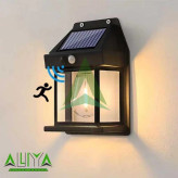 چراغ دیواری خورشیدی تک لامپ مدل HW 999-1W
