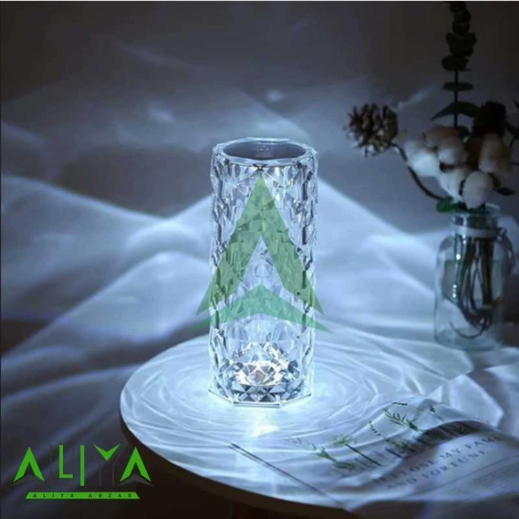 آباژور رومیزی کیوب لمسی دیاموند مدل Diamond AXFU176