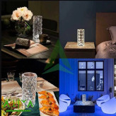 آباژور رومیزی کیوب لمسی دیاموند مدل Diamond AXFU176