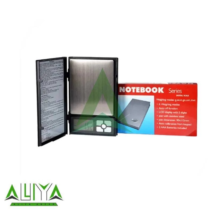 ترازو نوت بوک 500 گرمی و 2000 گرمی NOTEBOOK