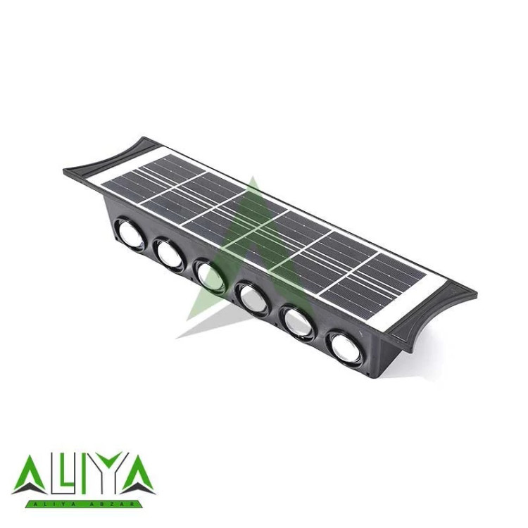 چراغ دیواری خورشیدی 12 LED مدل BK‑12