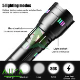 چراغقوه دستی 5000 لومن مدل RL-G02-A- 50W