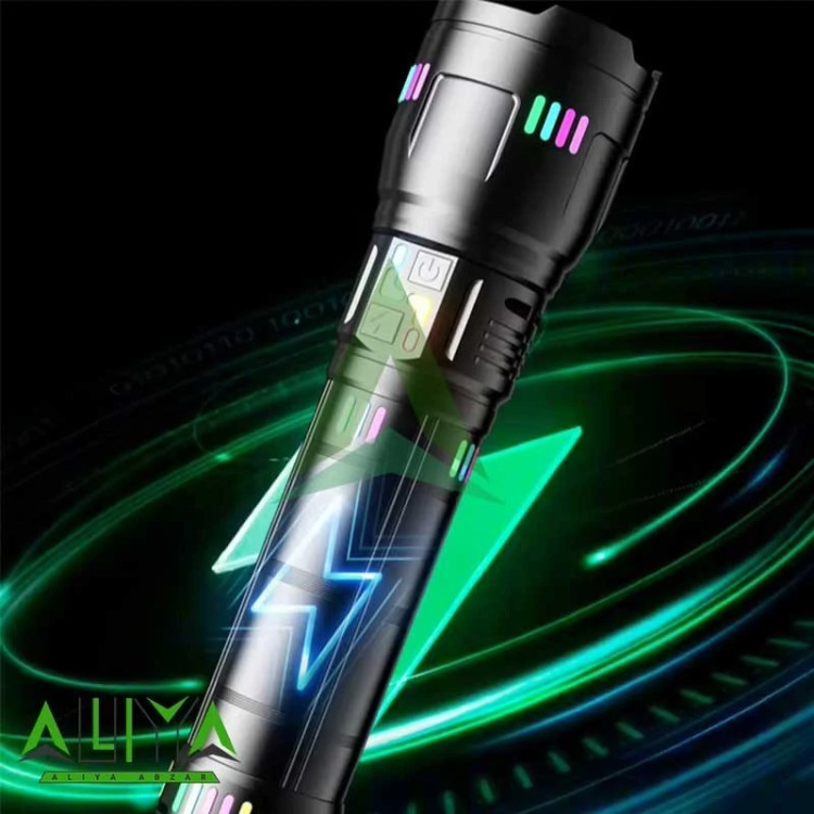 چراغقوه دستی 5000 لومن مدل RL-G02-A- 50W