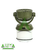 پنکه و چراغ کمپینگ چندکاره شارژی و خورشیدی مدل CH-F804