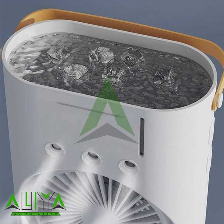 پنکه مه پاش رومیزی دو طبقه چرخشی ریموت دارد سیتیکام