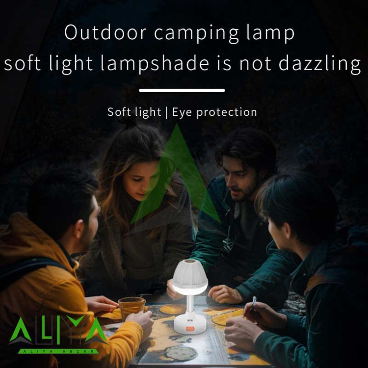 آباژور رومیزی شارژی LED مدل TL-9718