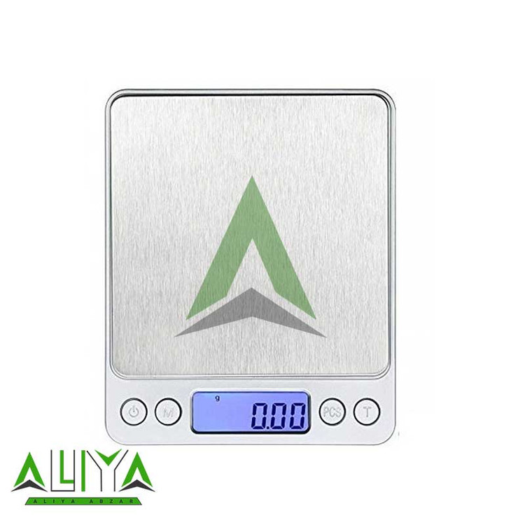ترازو دیجیتال 500 گرمی دقت 0.01 گرم مدل i2000