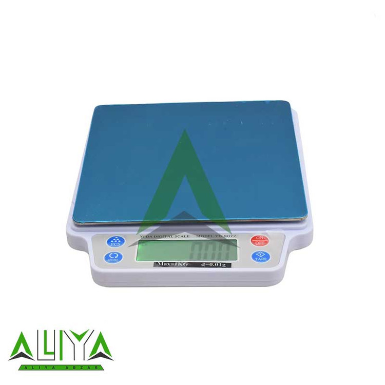 ترازو دقیق 1000 و 600 گرمی دقت 0.01 گرم مدل YD-9077