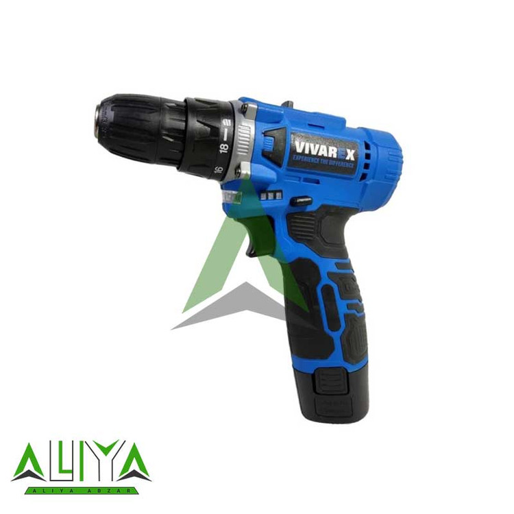 دریل پیچ گوشتی شارژی ویوارکس 12 ولت مدل Vivarex VR1215-2B