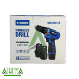 دریل پیچ گوشتی شارژی ویوارکس 12 ولت مدل Vivarex VR1215-2B