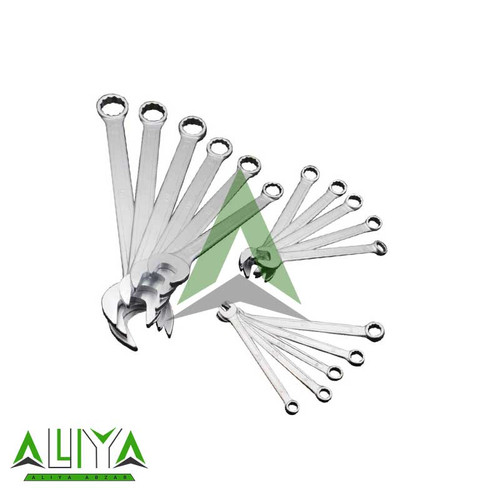 مجموعه 16 عددی آچار یکسر تخت یکسر رینگی آتا مدل ATA BX1600