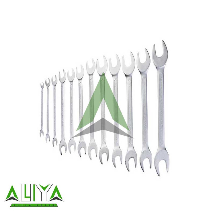 مجموعه 12 عددی آچار دو سر تخت آتا مدل KX1200