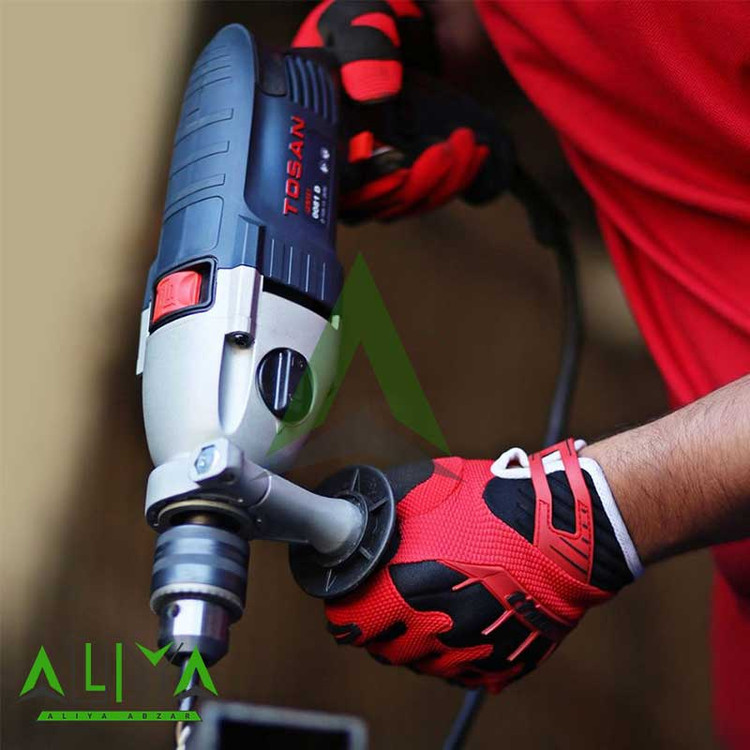 دریل چکشی گیربکسی توسن 13 میلیمتر 1050 وات مدل Tosan 0081D