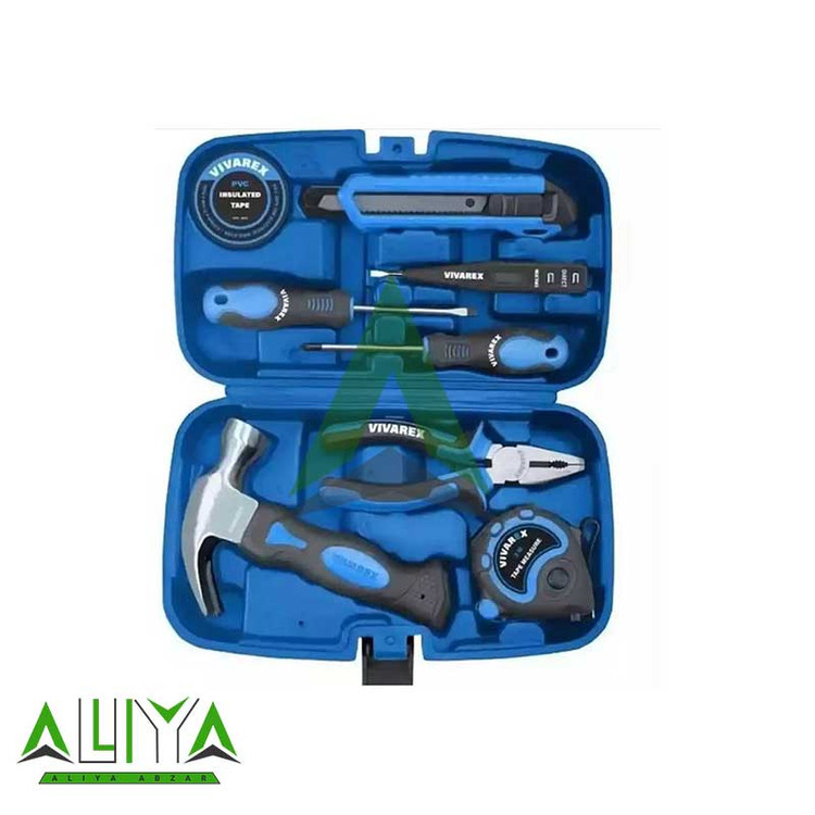 مجموعه 8 عددی ابزار دستی ویوارکس مدل Vivarex VR0008-HTK
