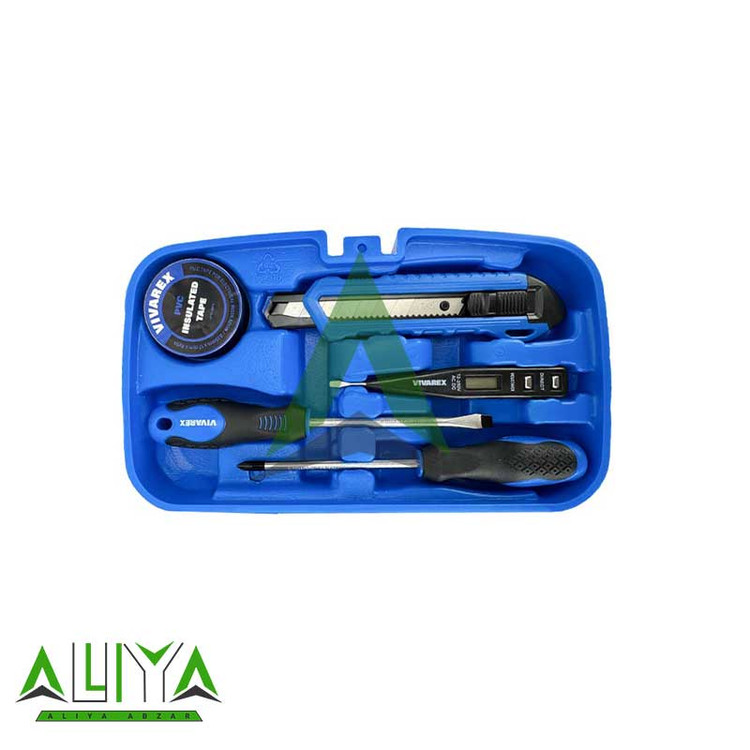 مجموعه 8 عددی ابزار دستی ویوارکس مدل Vivarex VR0008-HTK