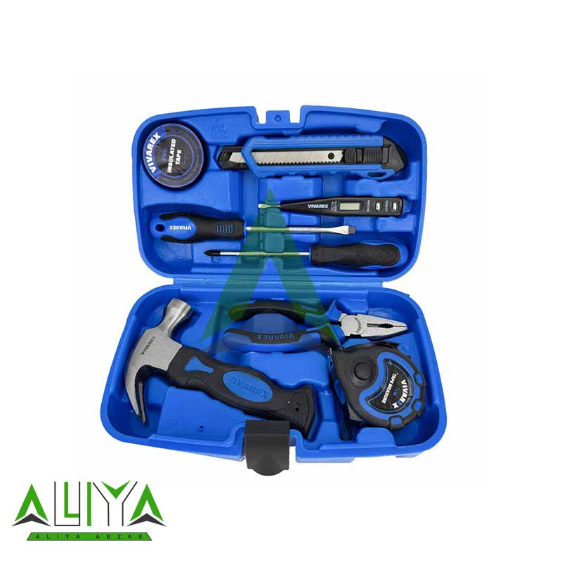 مجموعه 8 عددی ابزار دستی ویوارکس مدل Vivarex VR0008-HTK