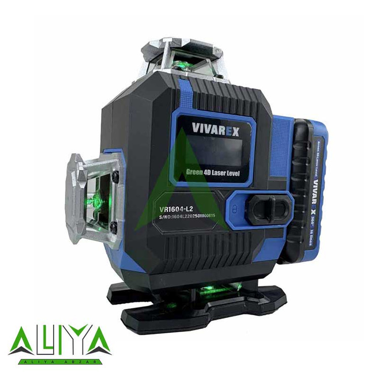 تراز لیزری ویوارکس 16 خط نور سبز مدل Vivarex VR1604-L2