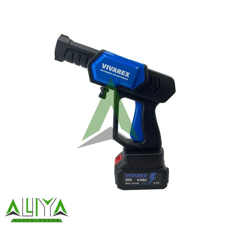 کارواش شارژی ذغالی ویوارکس 25 بار 20 وات مدل Vivarex VR2425V2-PW