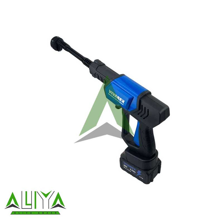 کارواش شارژی ذغالی ویوارکس 25 بار 20 وات مدل Vivarex VR2425V2-PW