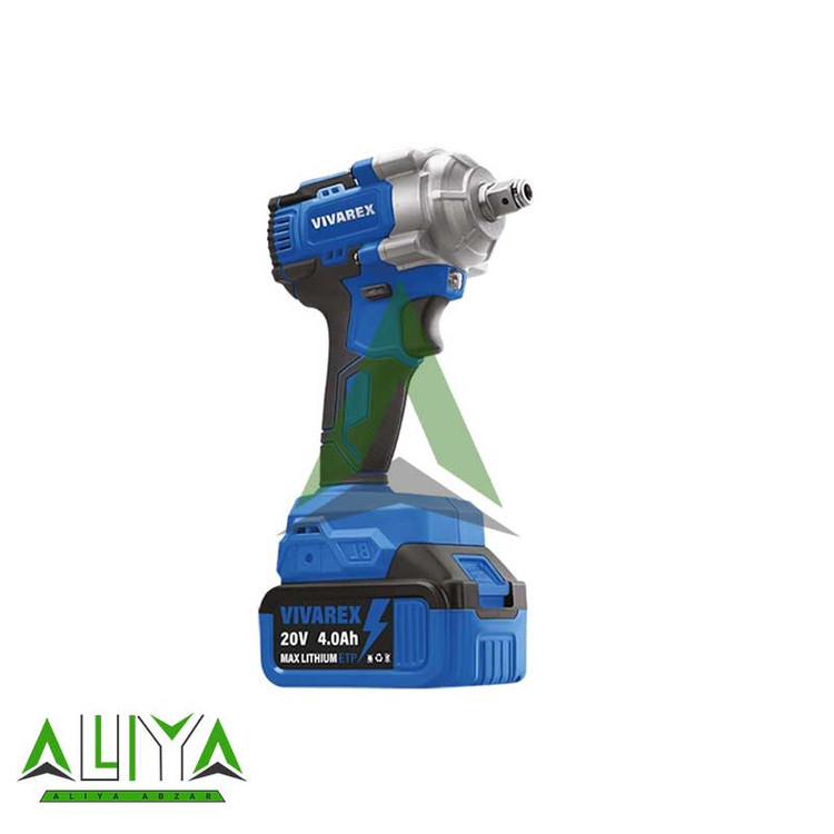 کیت چهار دستگاه ویوارکس مینی فرز و بکس و دریل چکشی و بتن کن شارژی براشلس مدل Vivarex VR2404-BCK