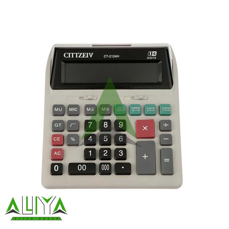 ماشین حساب سیتیزن مدل Citizen CT-2124H