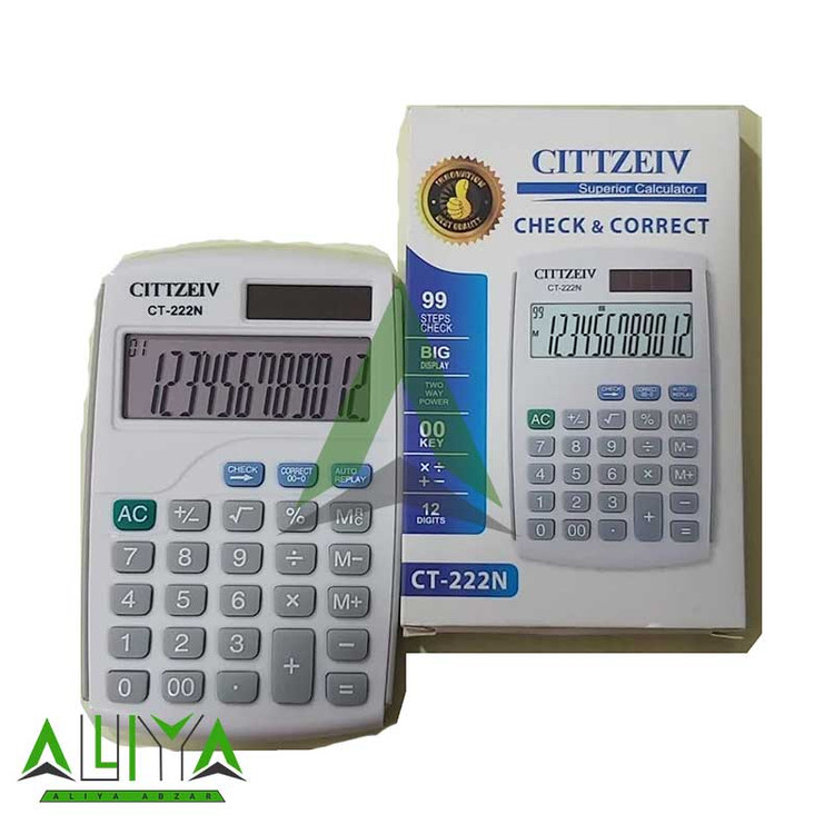 ماشین حساب سیتیزن مدل Citizen CT-222N