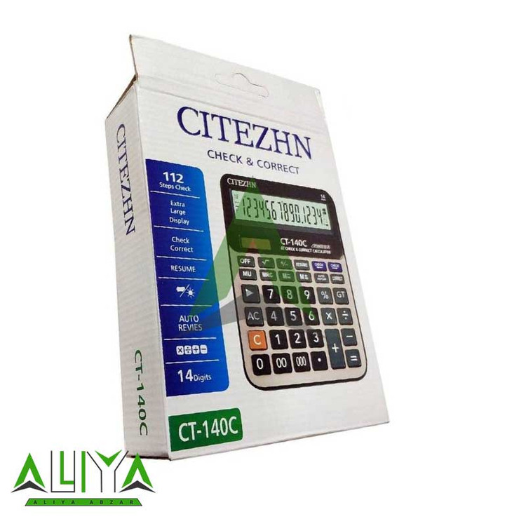 ماشین حساب سیتیزن مدل Citizen CT-140C