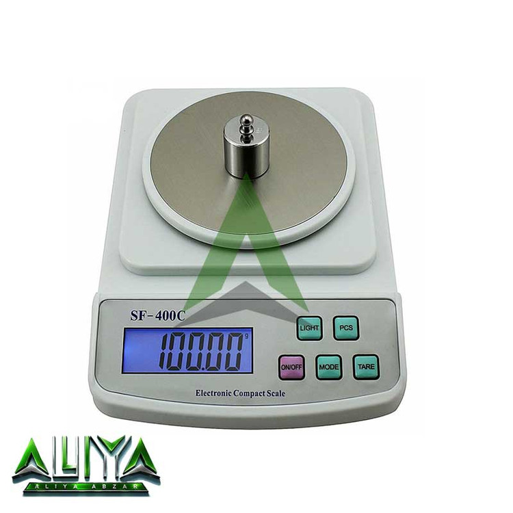 ترازو آزمایشگاهی 500 گرمی دقت 001 و ظرفیت مدل SF-400C