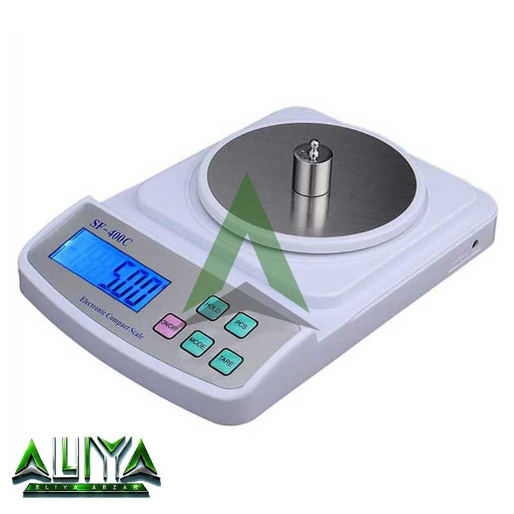 ترازو آزمایشگاهی 500 گرمی دقت 001 و ظرفیت مدل SF-400C