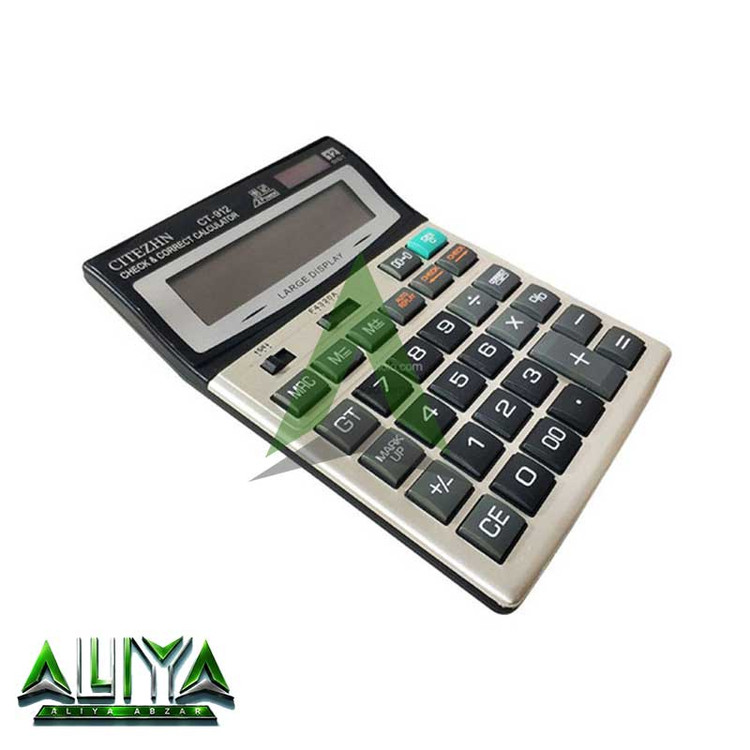 ماشین حساب سیتی زیو 12 رقمی مدل Cittzeiv CT-912