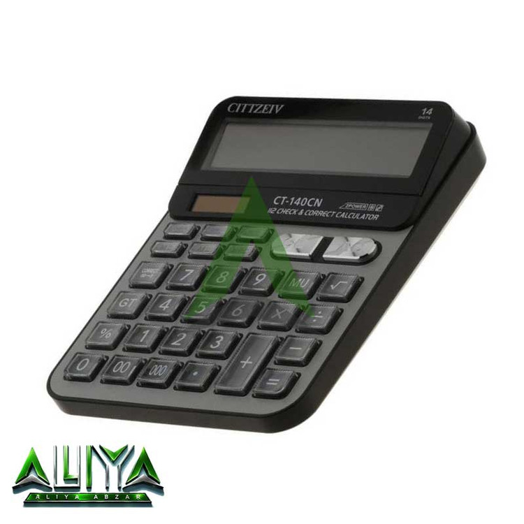 ماشین حساب سیتی زیو 14 رقمی مدل Cittzeiv CT-140C