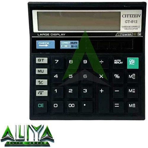 ماشین حساب سیتی زیو 12 رقمی مدل Cittzeiv CT-512