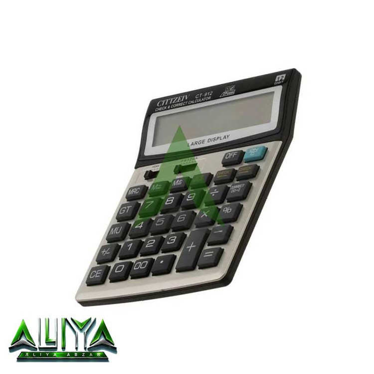 ماشین حساب سیتی زیو 12 رقمی مدل Cittzeiv CT-9912