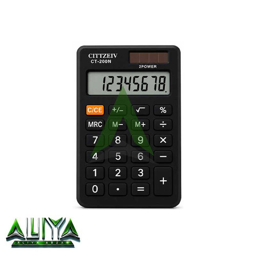 ماشین حساب کوچک سی تی زیو 8 رقمی مدل Cittzeiv CT-200N