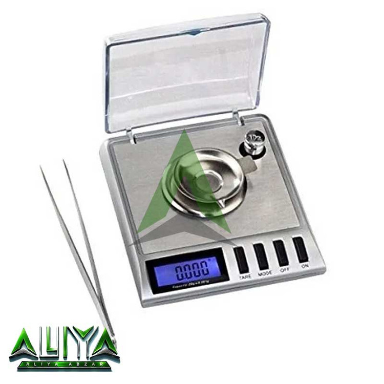 ترازو قیراط 20 گرمی دقت 0001 گرم مدل KL-04B