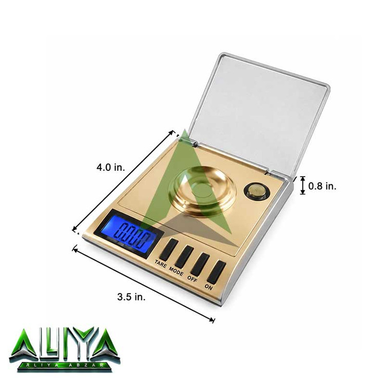 ترازو قیراط 20 گرمی دقت 0001 گرم مدل KL-04B