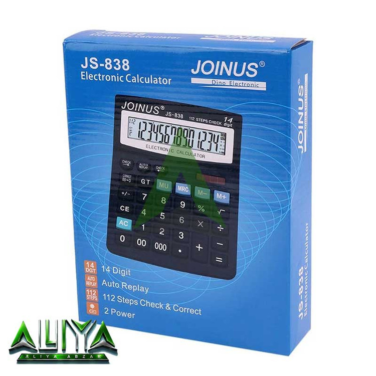 ماشین حساب جوینوس 14 رقمی مدل JOINUS JS-838