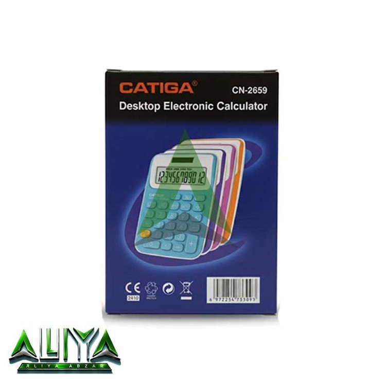 ماشین حساب کاتیگا 12 رقمی مدل CATIGA CD-2659